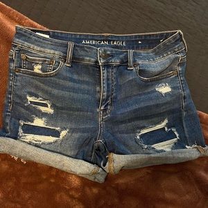 AE jean shorts
